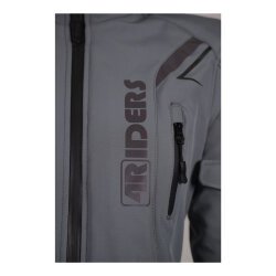 4Riders Alice Pro Korumalı Softshell Kadın Motosiklet Montu Gri - 5