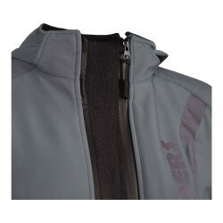 4Riders Alice Pro Korumalı Softshell Kadın Motosiklet Montu Gri - 4