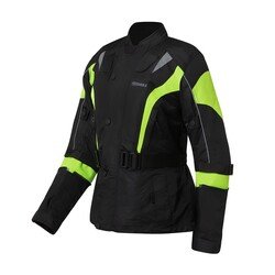 GARAJJ 4Riders Biky Korumalı Çocuk Motosiklet Montu Siyah / Sarı - 4Riders