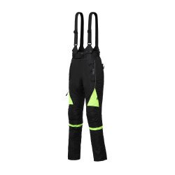 GARAJJ 4Riders Biky Korumalı Çocuk Motosiklet Pantolonu Siyah / Sarı - 4Riders