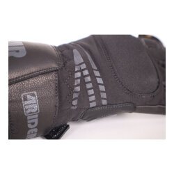 4Riders Breeze WP Korumalı Motosiklet Eldiveni Siyah - 7