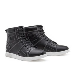 4Riders Bull Motosiklet Botu Siyah / Beyaz - 4Riders