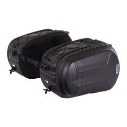 4Riders Carbon Evo Series Yan Çanta Seti Siyah - 2