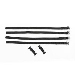 4Riders Carbon WP Series Roll Su Geçirmez Motosiklet Çantası Siyah - 7