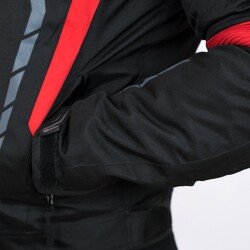 4Riders Gama CE Sertifikalı Korumalı Motosiklet Montu Kırmızı - 6