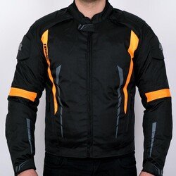 4Riders Gama CE Sertifikalı Korumalı Motosiklet Montu Oranj - 4Riders (1)