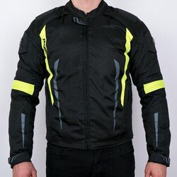 4Riders Gama CE Sertifikalı Korumalı Motosiklet Montu Sarı - 4Riders (1)