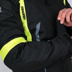 4Riders Gama CE Sertifikalı Korumalı Motosiklet Montu Sarı - 6