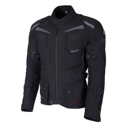 4Riders Herman Pro 3 Katmanlı CE Sertifikalı Korumalı Motosiklet Montu (Geniş Beden) Siyah - 4Riders