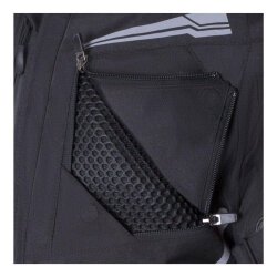 4Riders Herman Pro 3 Katmanlı CE Sertifikalı Korumalı Motosiklet Montu (Geniş Beden) Siyah - 5