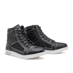 4Riders Joker Motorcu Botu Siyah / Beyaz - 4Riders