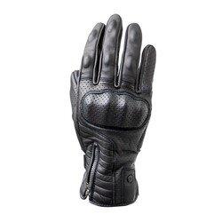 4Riders Leader Deri Korumalı Motosiklet Eldiveni Siyah - 4Riders