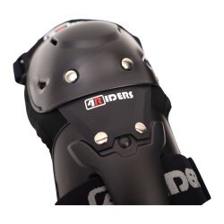 4Riders Lüx Diz ve Dirsek Koruma Seti (4lü takım) Siyah - 3