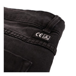 4Riders Patrol Cordura Denim Korumalı Kadın Motosiklet Kot Pantolonu Antrasit - 4