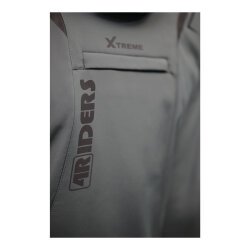 4Riders Rex Pro Korumalı Softshell Motosiklet Montu Gri - 8