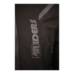 4Riders Rex Pro Korumalı Softshell Motosiklet Montu Siyah - 5