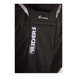 4Riders Rex Pro Korumalı Softshell Motosiklet Montu Siyah - 6