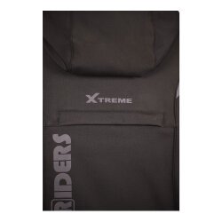 4Riders Rex Pro Korumalı Softshell Motosiklet Montu Siyah - 7