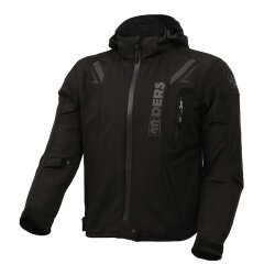 4Riders Rex Pro Korumalı Softshell Motosiklet Montu Siyah - 4Riders