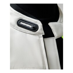 4Riders Valencia Yazlık CE Sertifikalı Korumalı Kadın Motosiklet Montu Gri - 3