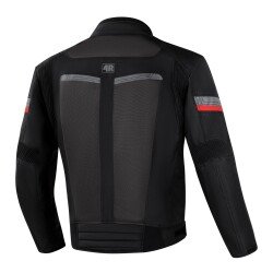 4Riders Valencia Yazlık CE Sertifikalı Korumalı Kadın Motosiklet Montu Siyah - 4Riders (1)