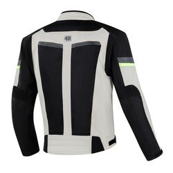 4Riders Valencia Yazlık CE Sertifikalı Korumalı Motosiklet Montu Gri - 2