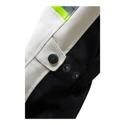 4Riders Valencia Yazlık CE Sertifikalı Korumalı Motosiklet Montu Gri - 4