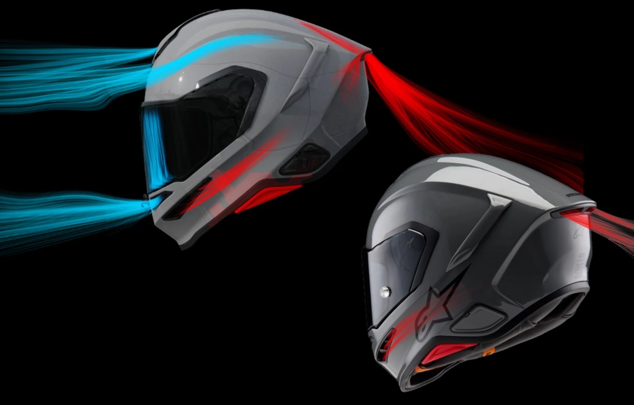 Alpinestars S-R7 havalandırma sistemi