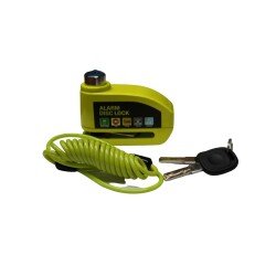 Alarmlı Disk Kilidi Sarı - Tex