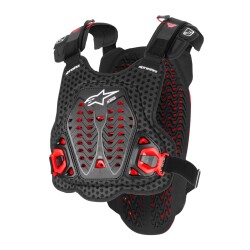 Alpinestars A-5 Plasma Üst Gövde Koruma Siyah / Beyaz / Kırmızı - 1