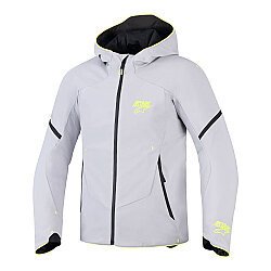 Alpinestars Aeroshel WP Korumalı Motosiklet Montu Gri / Sarı - Alpinestars