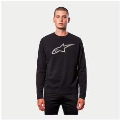 Alpinestars Ageless Crew Fleece Uzun Kollu Tişört Siyah / Gri - 2