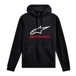 GARAJJ Alpinestars Always V3 Hoodie Kapüşonlu Sweatshirt Siyah / Beyaz / Kırmızı - Alpinestars