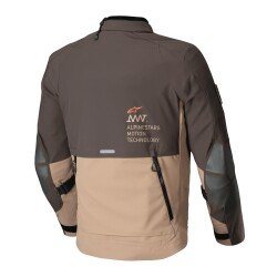 GARAJJ Alpinestars AMT-8 Stretch Drystar XF Korumalı Motosiklet Montu Kahverengi / Haki - Alpinestars (1)