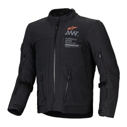 Alpinestars AMT-8 Stretch Drystar XF Korumalı Motosiklet Montu Siyah 