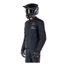 Alpinestars AMT-8 Stretch Drystar XF Korumalı Motosiklet Montu Siyah - 4