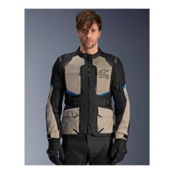 Alpinestars Andes Air Drystar Korumalı Motosiklet Montu Gri / Siyah - 3