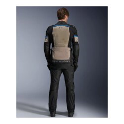 Alpinestars Andes Air Drystar Korumalı Motosiklet Montu Gri / Siyah - 5