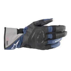 Alpinestars Andes V3 Drystar Korumalı Motosiklet Eldiveni Mat Siyah / Mavi - 1