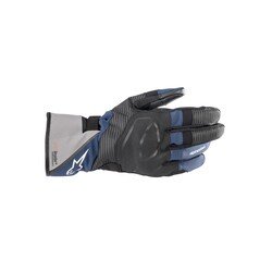 Alpinestars Andes V3 Drystar Korumalı Motosiklet Eldiveni Mat Siyah / Mavi - Alpinestars
