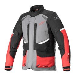 GARAJJ Alpinestars Andes V3 DryStar Korumalı Motosiklet Montu Gri / Siyah / Kırmızı - Alpinestars
