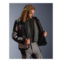 Alpinestars Andes V4 Korumalı Motosiklet Montu Gri / Siyah / Sarı - 8