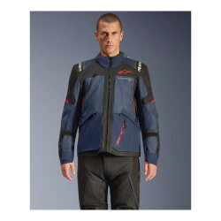 Alpinestars Andes V4 Korumalı Motosiklet Montu Mavi / Siyah - 3