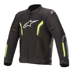 Alpinestars AST V2 Air Yazlık Korumalı Motosiklet Montu Siyah / Beyaz / Sarı - Alpinestars