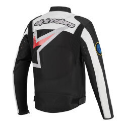 Alpinestars Axton Korumalı Motosiklet Montu Siyah / Beyaz - Alpinestars (1)