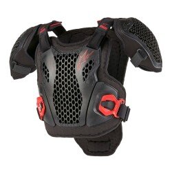 Alpinestars Bionic Action Genç/Çocuk Üst Koruma Siyah / Beyaz / Kırmızı - Alpinestars