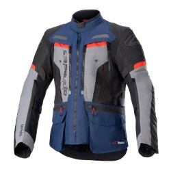 Alpinestars Bogota Pro Drystar Korumalı Motosiklet Montu Mavi / Kırmızı 