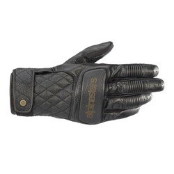 GARAJJ Alpinestars Brass Korumalı Deri Motosiklet Eldiveni - Alpinestars