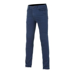 Alpinestars Cerium Tech Stretch Denim Korumalı Motosiklet Pantolonu Mavi - 1