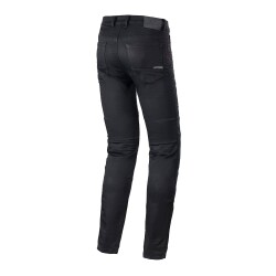 Alpinestars Cerium Tech Stretch Denim Korumalı Motosiklet Pantolonu Siyah - 2